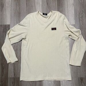 Polo Ralph Lauren Cream Long Sleeve Tee